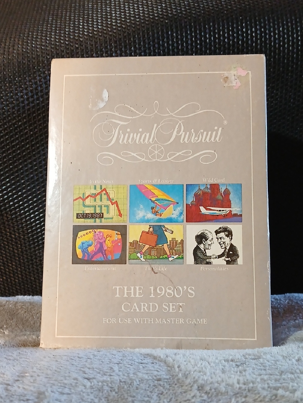 Vintage Trivial Pursuit The 1980's Card Set - For use with Master Game